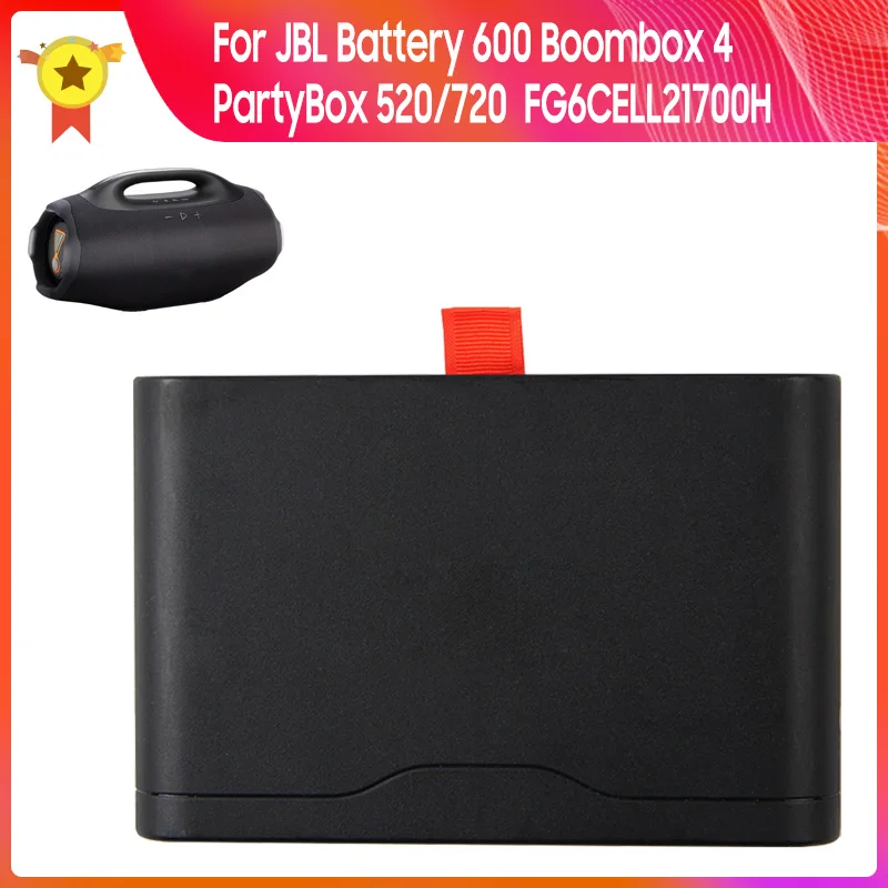 

Replacement Battery For JBL Battery 600 Boombox 4 PartyBox 520/720 Wireless Bluetooth Speaker Batteries FG6CELL21700H