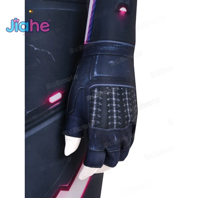 Mio split corte de cabelo cosplay traje novo elástico apertado macacão uniforme festa de halloween mulher homem fantasia moda mio conjunto