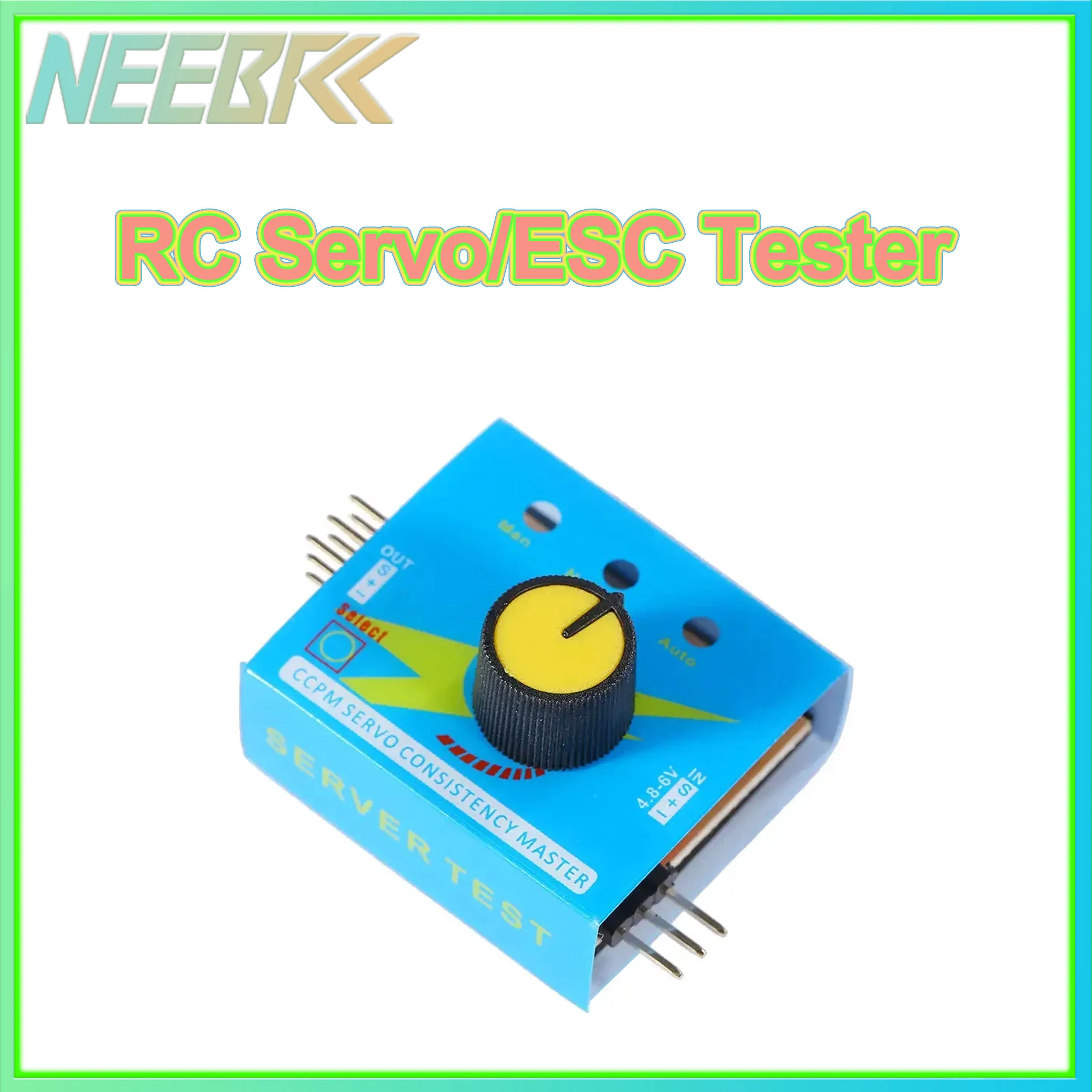 RC Servo Tester Simple Multi CCPM Consistency Master Checker 3CH ECS Steering Gear Power FOR RC Car Drone Plane Helicopter Parts