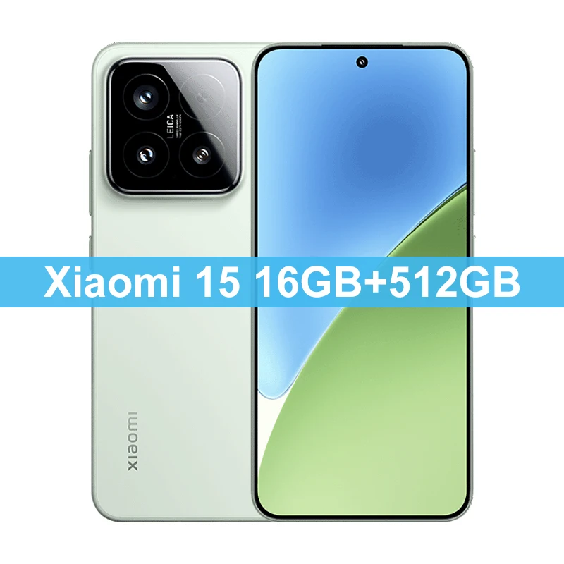Global ROM Xiaomi 15 256GB/512GB Snapdragon 8 Elite 6.36" 1.5k OLED Screen 90W 5400mAh Battery 50MP+32MP Camera