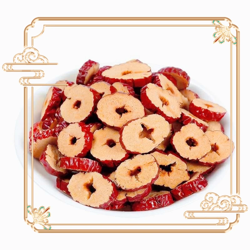 عالية الجودة الطبيعية المجففة الأحمر تاريخ الأحمر شرائح العناب للزينة الزفاف الصابون شمعة مزيج مواد زهرة مجففة صنع