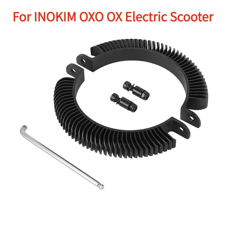 For INOKIM OXO OX Electric Scooter Engine Metallic Radiator Fin, Detachable Wear‑resistant Motor Heat Dissipation Accessories
