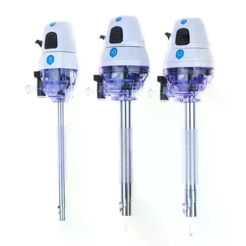 1 Set 304 Stainless Steel Laparoscopic Disposable Trocar  Single Use Endoscopic Laparoscopy Trocar 5mm 10mm 12mm