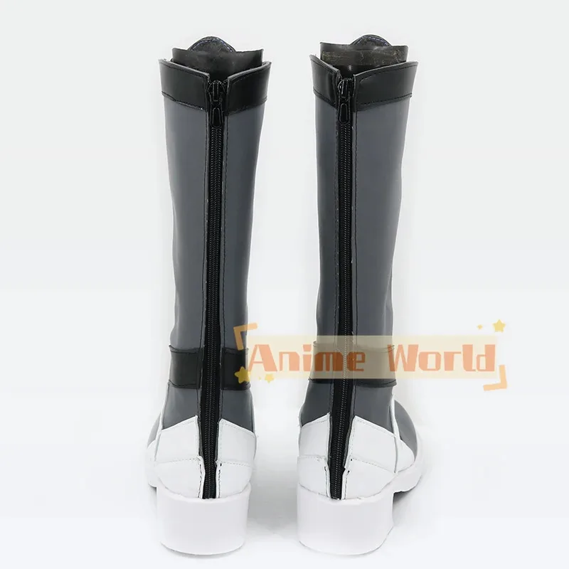 2025 11 PJSK Shiraishi An Game Project Sekai الملونة المرحلة تأثيري الدعائم بولي أحذية أحذية من الجلد أحذية الهالوين مخصص