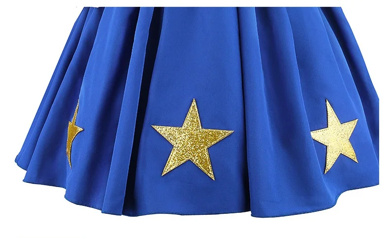Mädchen Prinzessinnenkleid mit Puffärmeln Sommerkleider Neuer Film Toy Club Kinder Jessie Cosplay Kostüm Woody Verkleidung Karneval – Detail 8