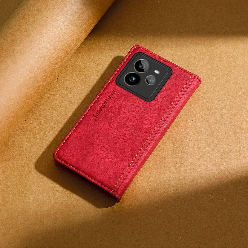 Realme GT 7 Pro Flip Wallet Case Leather
