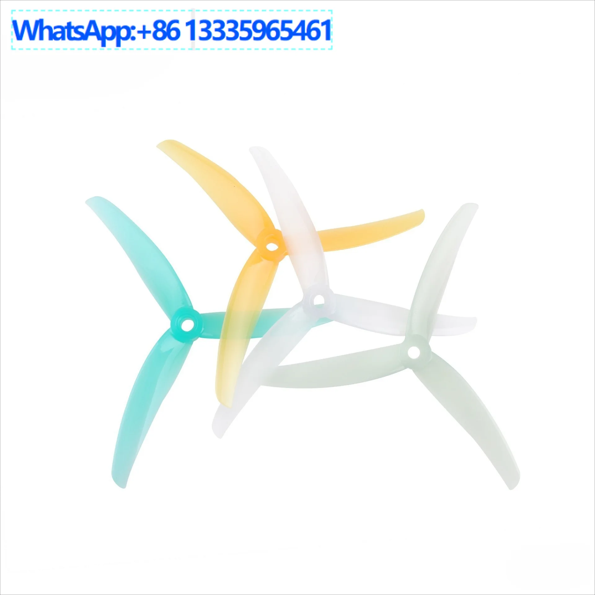 10Set HQPropJ37 4.9X3.7X3 (2 positive + 2 negative) 5 inch flower flying machine blade, propeller