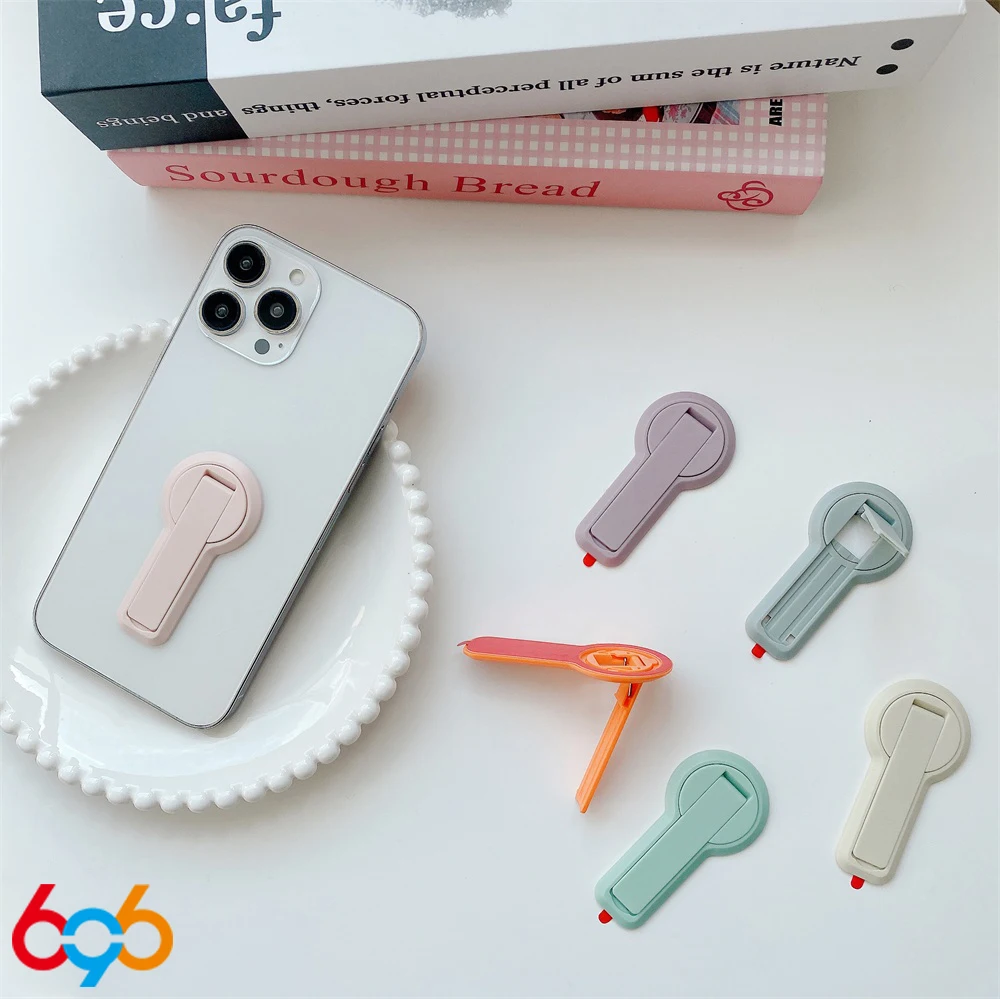 

Портативный самоклеящийся держатель для телефона, складная подставка для мобильного телефона, настольный держатель для телефона, невидимый универсальный кронштейн