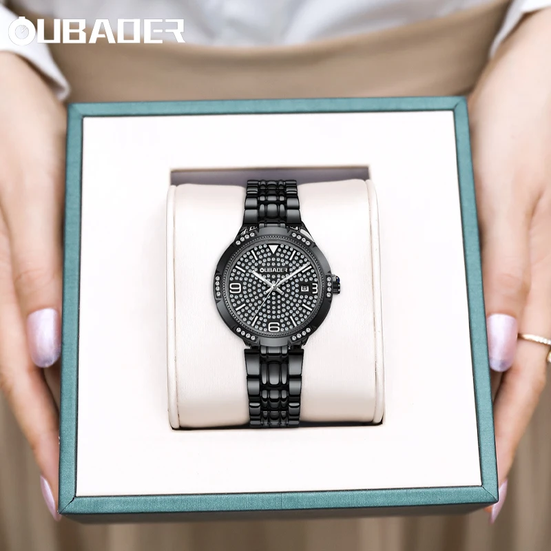 Oubaoer New Brand 2024 Women's Watch Fashion Quartz Watch Women's Luxury Watch High end Luxury Women's Watch Gifts for Women