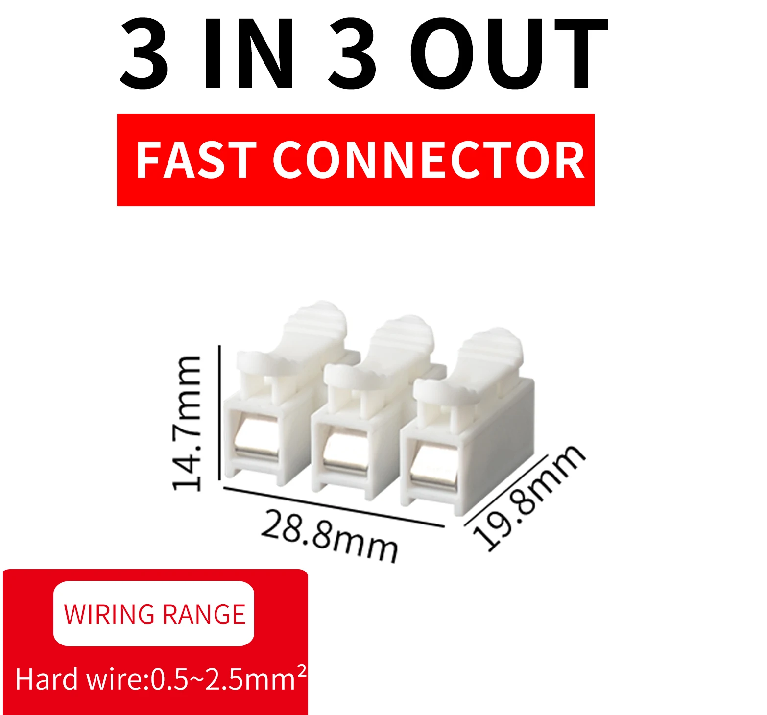 20 Pcs CH-3 Quick W…