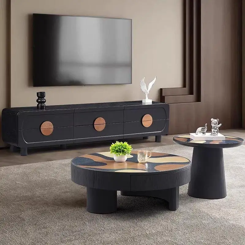 Medieval coffee table combination, living room for home use