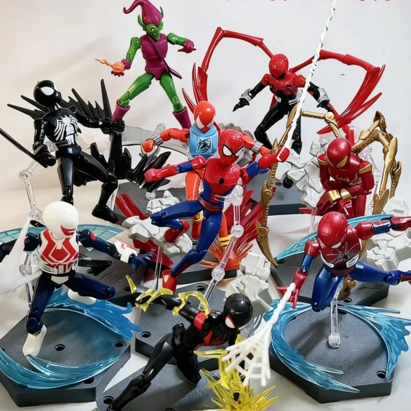 

Keeppley Marvel Heroes Unlimited Edition First Bullet Spider Man Universe Assembly Model Kit Blind Box Toy Christmas Gifts