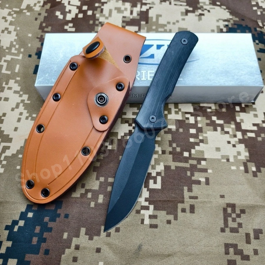 z004-多機能シャープナイフアウトドアジャングルハイキングナイフキャンプナイフコンパクトデザイン正確で耐久性のある男性へのギフト