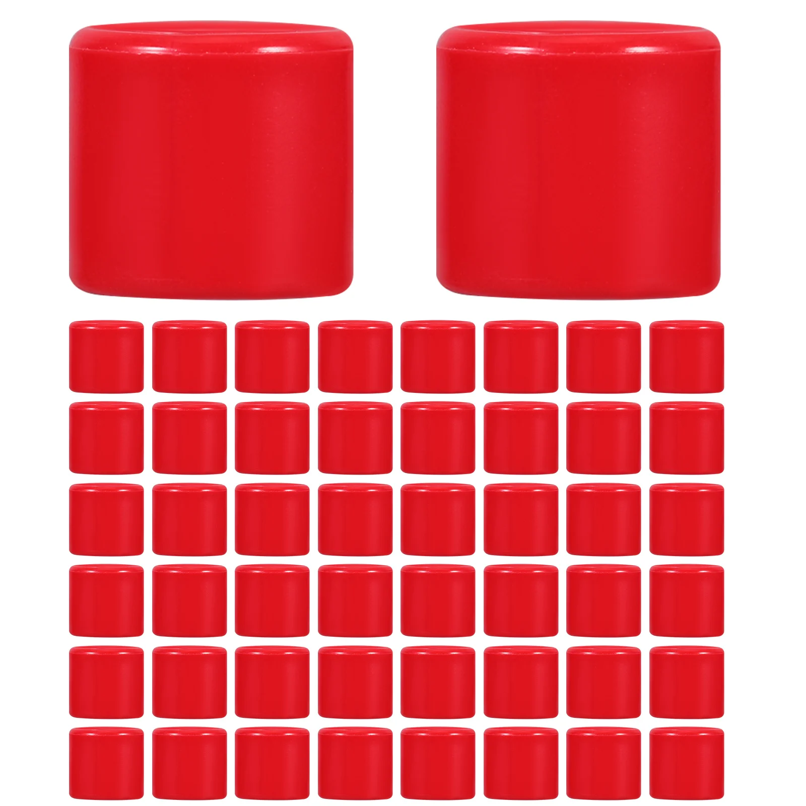 

50Pcs 8mm Pigeon Leg Bands Solid Color Closed Identification Rings for Dove Quail Bird Health Supplies Quail Bands for Legs