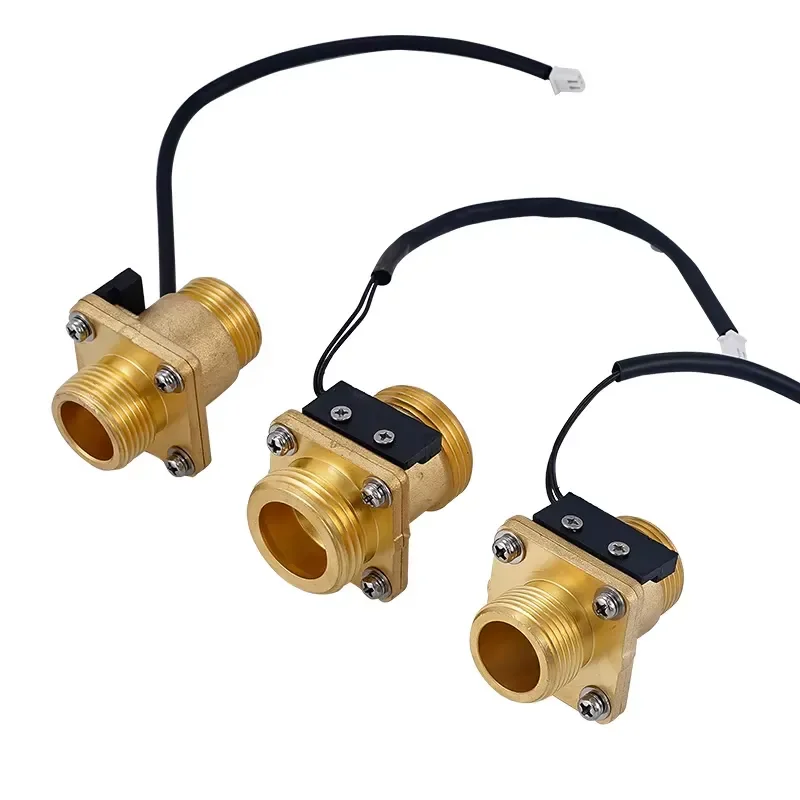 Factory Direct Brass Turning Plate 6 Points Outer Teeth Water Flow Signal 4 Minutes 1 Inch Sensor Flow Switch Solar Energy