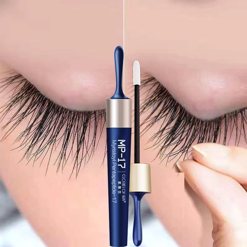 1/2PCS Eyelash Growth Liquid Beauty Eyelash Nutrient Liquid Fine Brush Head Natural Thick Anti-sweat Transparent Slender Growth