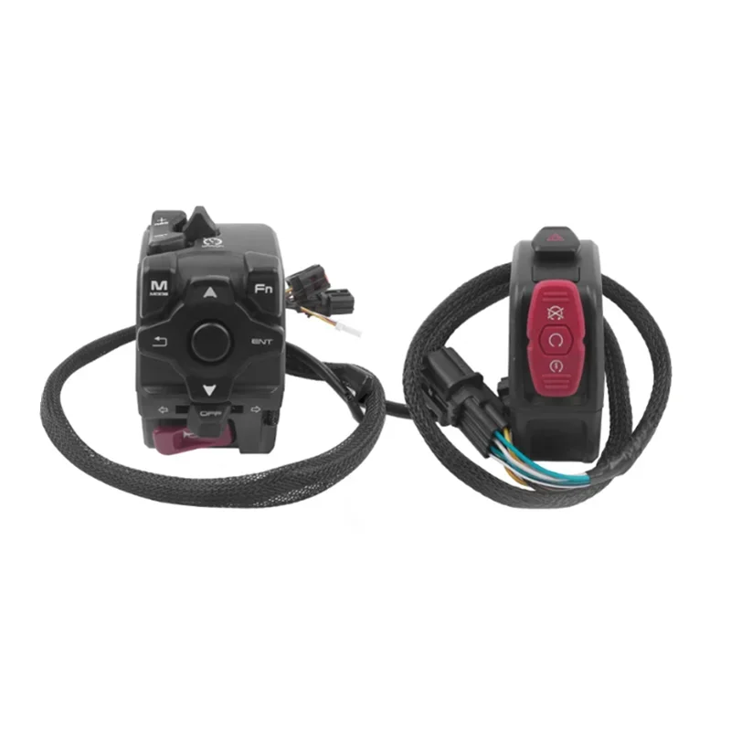 

Motorcycle Parts Handlebar Switch Starter Horn Handle Bar For CFMOTO 800MT-X CF800MT-X CF800-11A CF MOTO MT-X800 800-11A