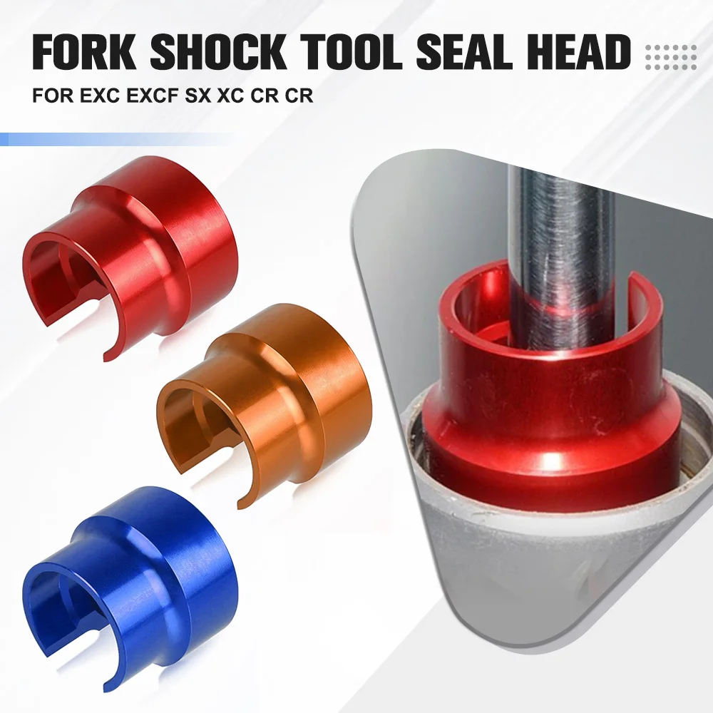 

For Universal Fit For 40-50mm Rear Shock All years Motorcycle Seal Head Push Tool Ensuring Proper Alignment Without Distortion