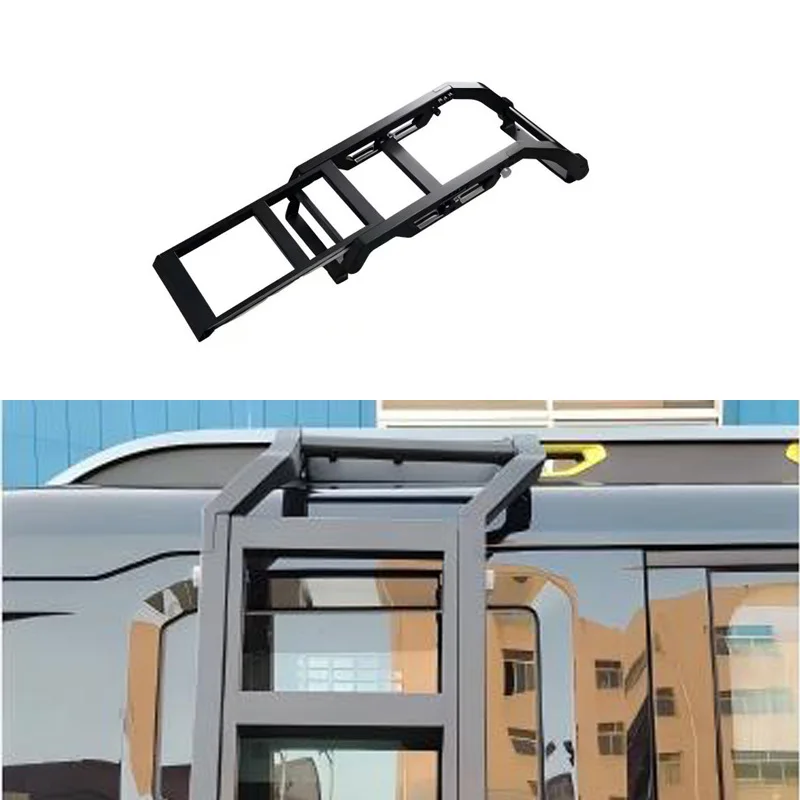 

For Chery Jetour T2 Roof Racks Car Washing Ladder Side Storage Box Off-Road/Suv Upgrade Accessories