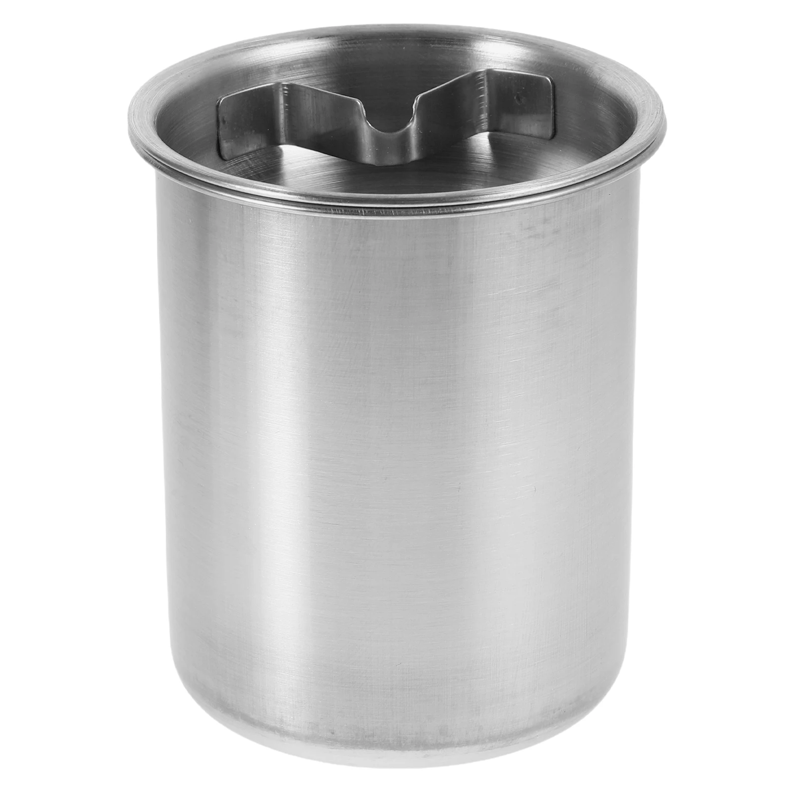 

Stainless Steel Car Ashtray Windproof Portable Auto Ash Tray For Cup Holder Vintage Design Travel Ashtray For Office Outdoor Use
