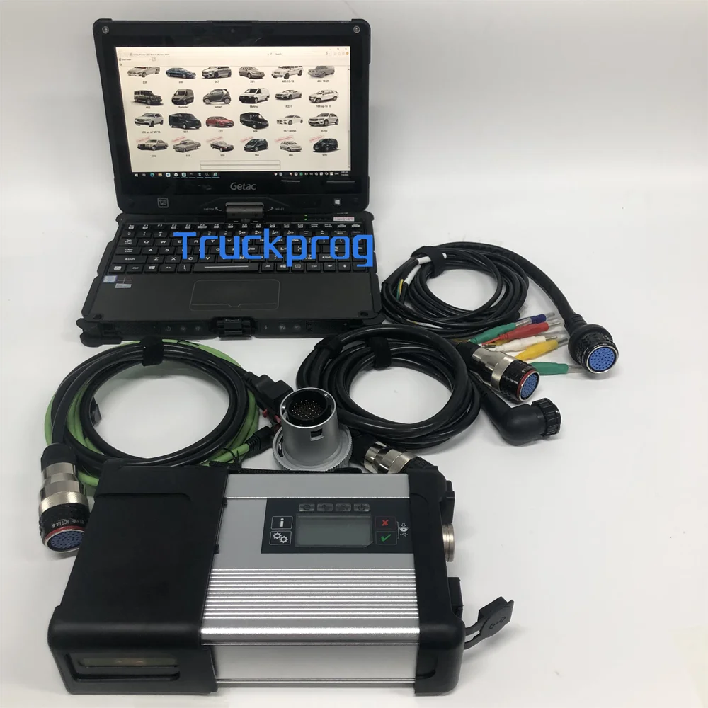 rugged v110 Laptop MB Star C5 SD Connect c4 Multiplexer Xentry DAS WIS EPC for Ben-z Car Truck bus xentry Diagnostic Tool