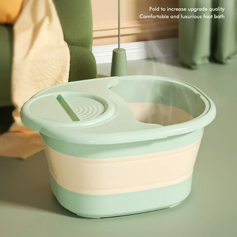 Foldable Foot Soaking Bucket Foot Massage Soaking Basin Household Sauna Bathtub Pedicure Bath Bathtub Health Accessories