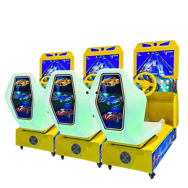 

Coin Operated Arcade Game Machine Kids Outrun Racing Car Game For Sale