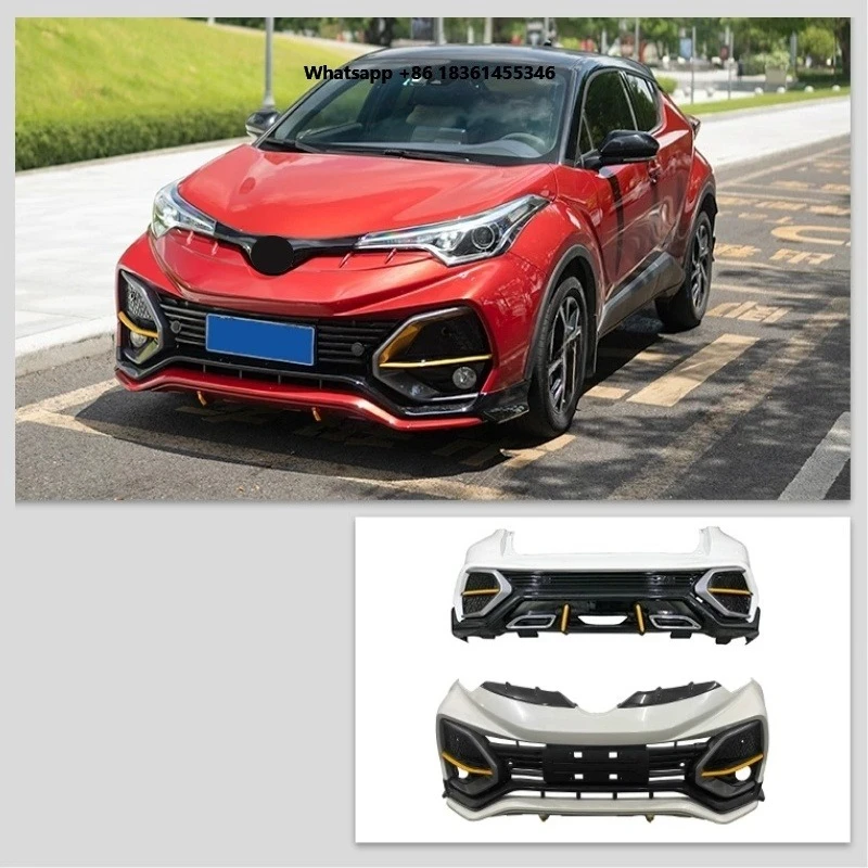

For Front Bumper Rear Bumper Convert Unpainted Body Kit New Style Car Accessories