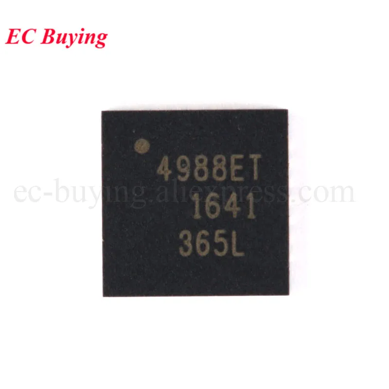 5pcs/1pc A4988SETTR-T QFN-28 A4988SETTR A4988SE 4988ET A4988 QFN28 Micro-step Motor Driver 3D Chip IC New Original