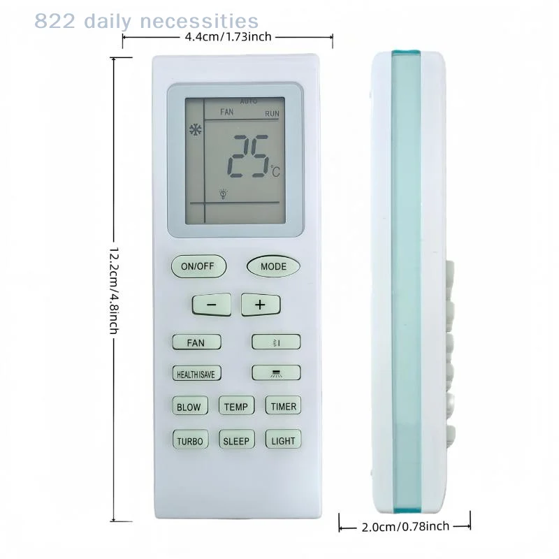 convenient1Pcs Remote Control Replacement Suitable For YB1F2 YB1FA YBOF1 YBOF2 YBOFB YBOF Y502K Air Conditioners For Gree