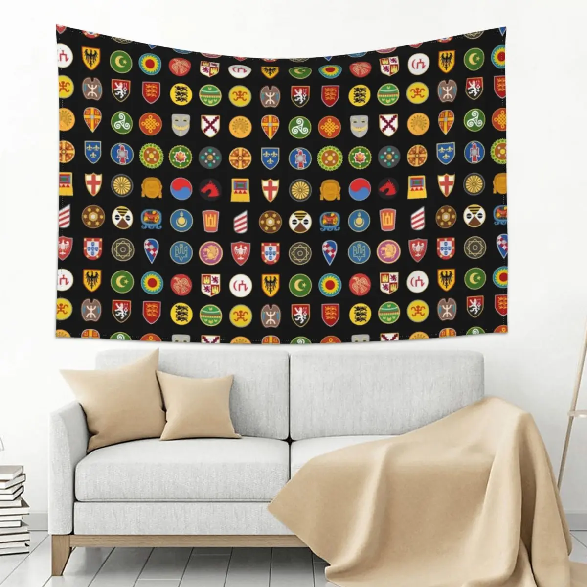 

Civilizations emblems Tapestry Home Decoration