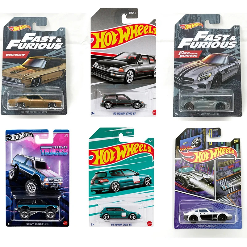 GDG44 HOT WHEELS 1:64 18 DODGE CHALLENGER SRT DEMON 2016 BMW M2 NISSAN FAIRLAD modelo de coche de aleación fundida juguetes y regalos para niños