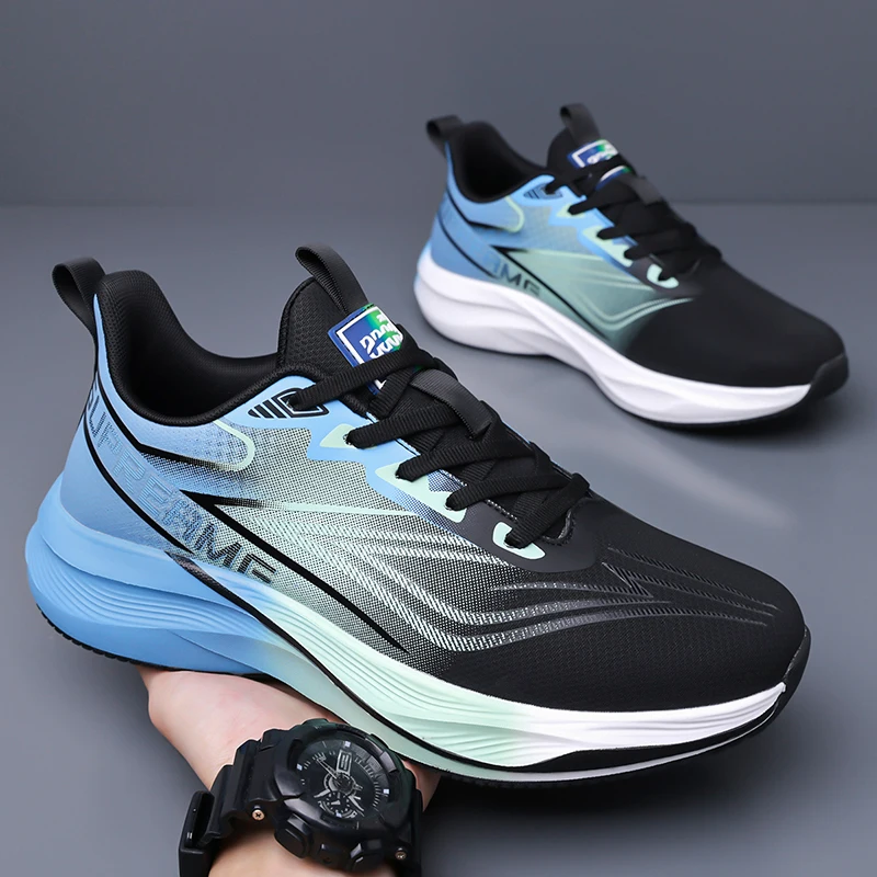 

Luxury Men's Breathable Running Sneakers Casual Trainer Fashion Loafers Race Tenis Shoes for Male