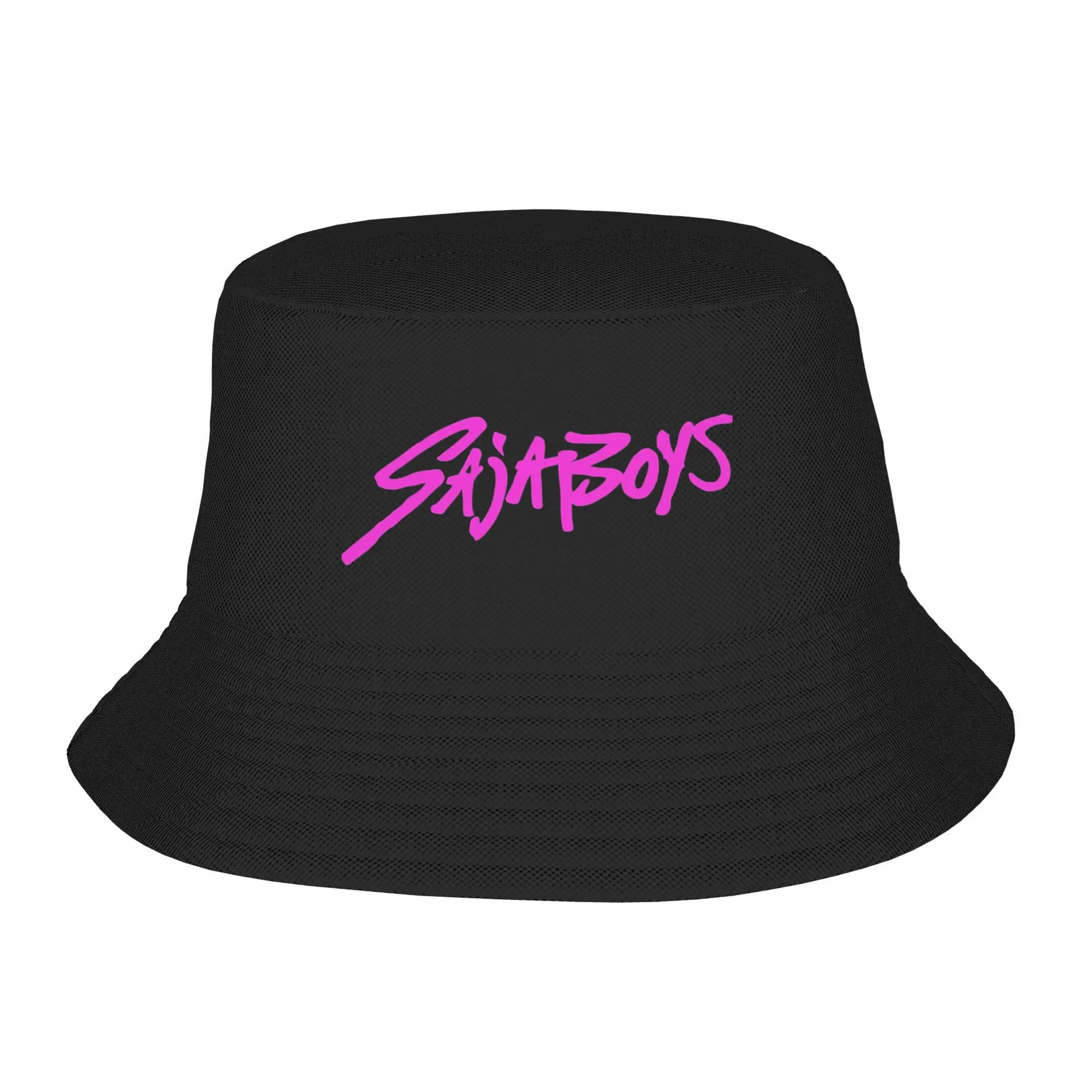 

Saja Boys Logo Bucket Hat Kpop Demon Hunters Outdoor Fisherman Caps For Couple Classic Travel Hiking Sunscreen Hats Portable Cap