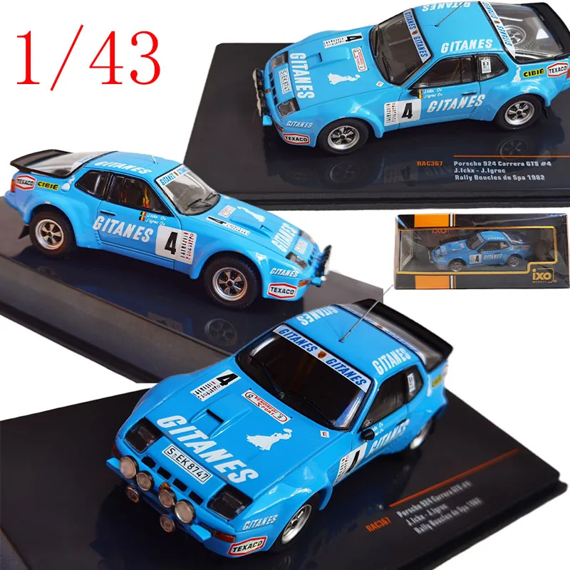 

IXO Литой под давлением масштаб 1/43 Porsche 924 Carrera GTS # 4–192 Спецификация раллийного автомобиля, модель автомобиля из сплава, игрушки для мальчиков, подарок