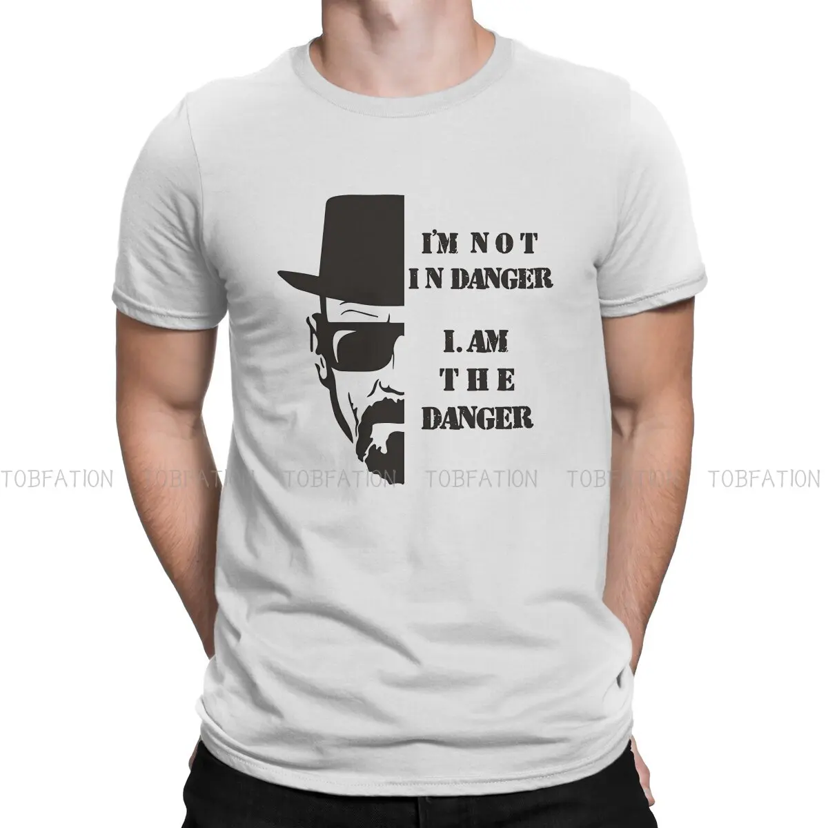 I Am Not In Danger I Am The Danger Style TShirt Breaking Bad Top Quality New Design Graphic  T Shirt Stuff Hot Sale