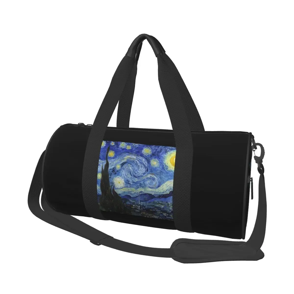 

Starry Night - Vincent Van Gogh Large Duffle Gym Bag Multi-Functional Duffle Travel Bags Handbags Fitness bag