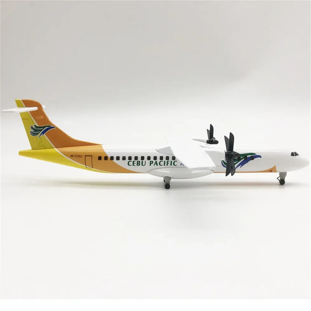 20cm Philippines CEBU PACIFIC AIR ATR Vietnam ATR Airlines Alloy Metal Diecast Airplane Model Plane Aircraft w Wheels Propellers