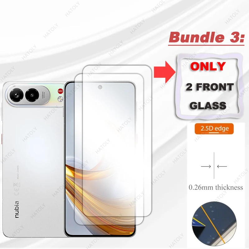 

Screen Protector For ZTE nubia Air Pro Glass HD Clear Protective Film For ZTE nubia Air Pro 5G Front Glass Camera Lens Protector