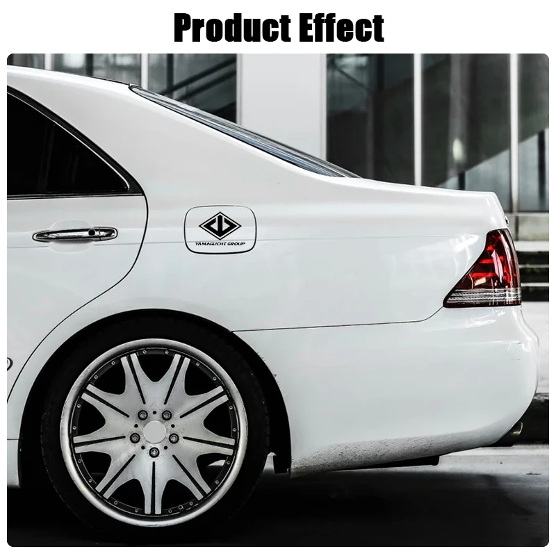 

Yamaguchi-gumi JDM Sticker Car Body Fender Window Fuel Tank Cap Decorative Decals Toyota Crown VIP Modified Stickers