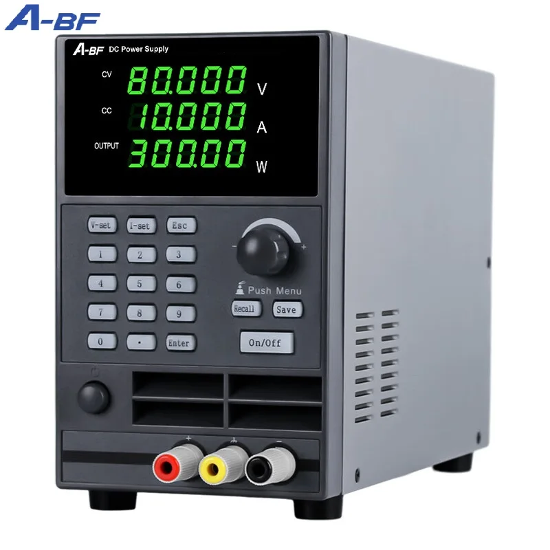 A-BF SSISeries Programmable Switching DC Power Supply HD Digital Display Five Digits Accurate Data Storage Function 30V/10A/300W