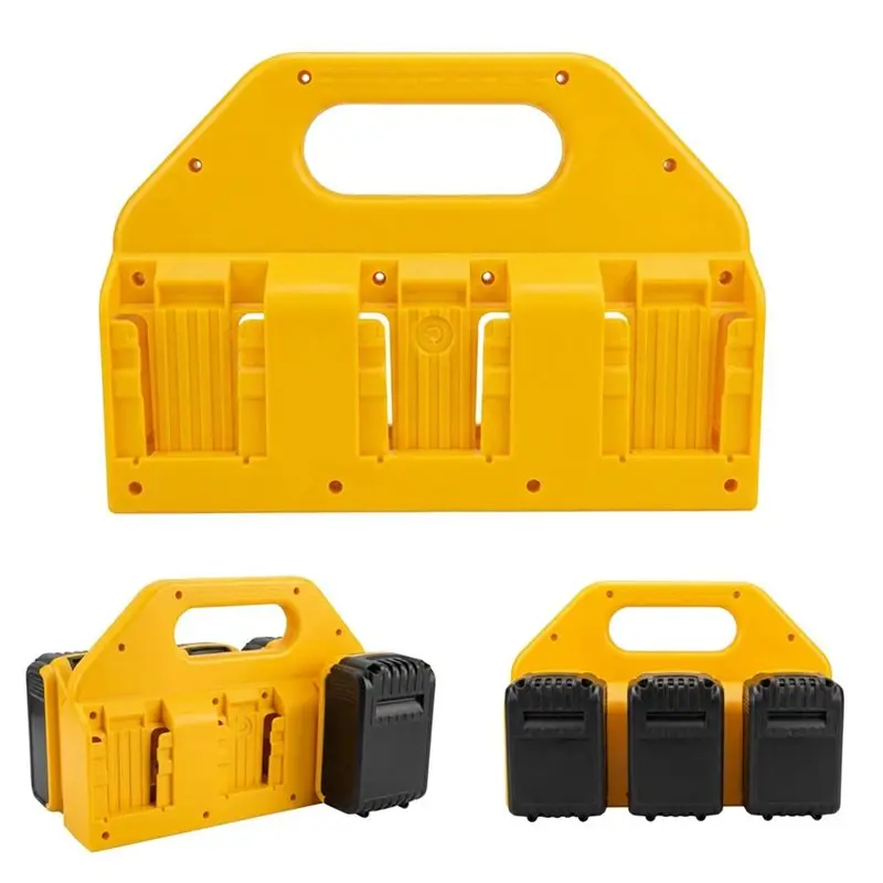 Y45A-6-Slot Battery Box With Handle For 14.4V-20V Li-