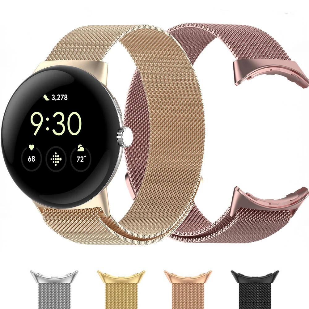 

Magnetic Loop Strap for Google Pixel Watch 2 Milanese Bracelet for Google Pixel Watch Metal Wristband Replacement Accessories