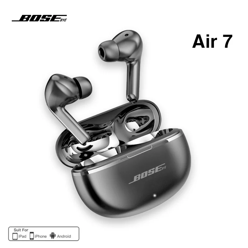 Original Bosebye Air 7 Wireless Bluetooth Headphones In Ear Stereo Sports Earphone Ture Wireless Bluetooth Headset With Mic