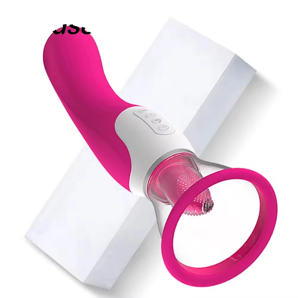 Vagina Sucking Lick Vibrator For Adult Oral Suction Clitoris Nipple Stimulation Massagers Female Masturbation Erotic Sex Toy