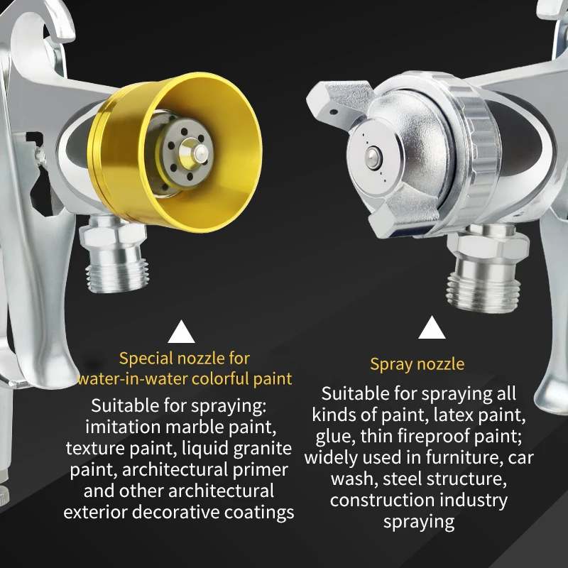 Professional HVLP Air Spray Gun Nozzle High Atomization Paint Sprayer Car Automotive Refinishing Furniture Woodworking Painting