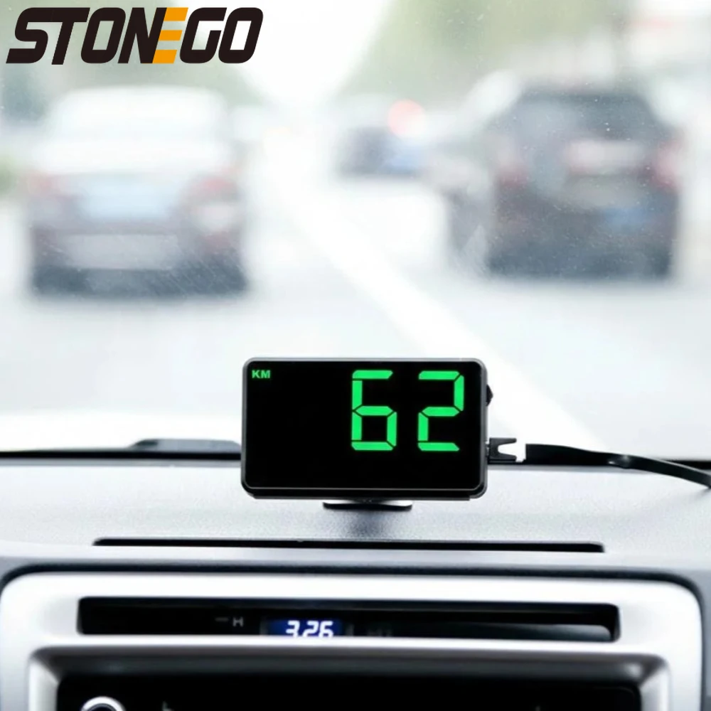 

Цифровой GPS-спидометр с большим 4,5-дюймовым экраном и системой оповещения о превышении скорости для автомобилей, мотоциклов и грузовиков
