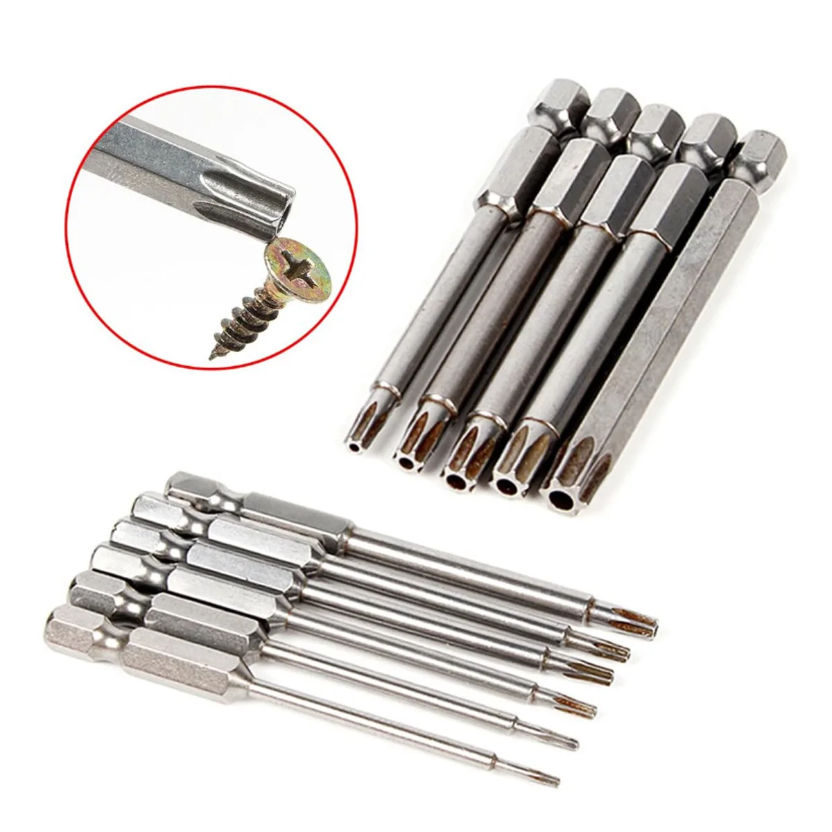 11Pcs 100Mm T6-T40 …