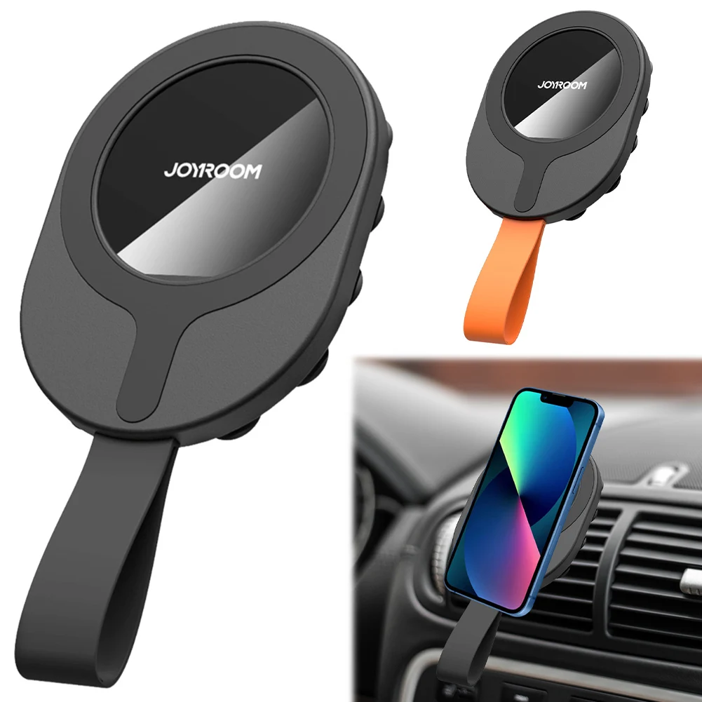 

Magnetic Suction Cup Phone Mount Suction Cup Type Lazy Phone Stand Silicone Magnet Phone Stand Holder for iPhone 12 13 14 15