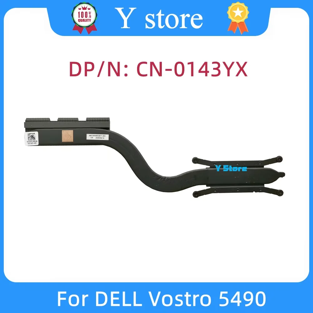 

Y Store новый оригинальный радиатор CN-0143YX 143YX 0143YX 460.0HH0 для Dell Vostro 5490, охлаждающий радиатор, быстрая доставка
